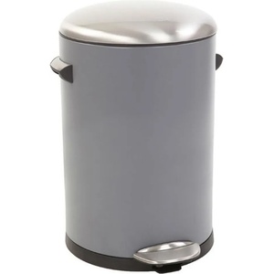 EKO 12 л. сив кош за отпадъци с педал ЕКО от серия belle deluxe (eko921712grey)