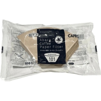 Cafec papierové filtre AB-101, veľ. 01 100 ks Nebielené