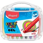 Maped Мазен пастел, сгъваем, MAPED "ColorPeps GEL", 10 различни цвята 836310 (836310)