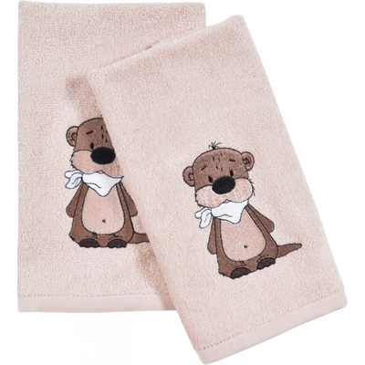 Praktik Detský uterák LILI béžový Dětský ručník LILI 30 x 50 cm béžový