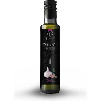 Gourmet Partners Extra panenský olivový olej &ČESNEK sklo 0,25 l