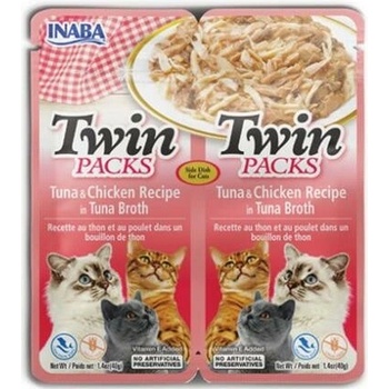 Twin Packs Tuna & Chicken in Broth 80 g