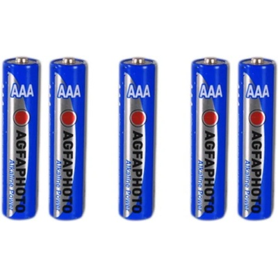 AgfaPhoto Батерии AGFA PHOTO алкaлни LR03 AAA 1.5V (5бр) - Код W4205