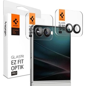 Spigen Samsung Z Flip7 SPIGEN OPTIK PRO HD защитно стъкло за камера 2бр. 9H, само за обектива, ЧЕРНО AGL09587 (AGL09587)