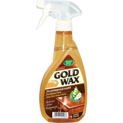Gold Drop Gold WAX leštěnka na nábytek 400 ml