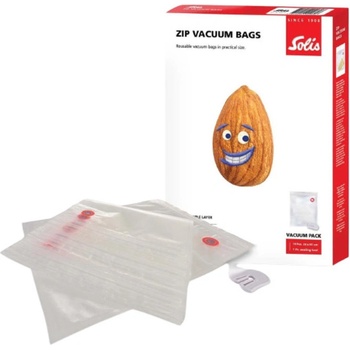 Solis Комплект вакуумни торби Solis - 10 броя, 26 x 35 cm, BPA Free (92269)