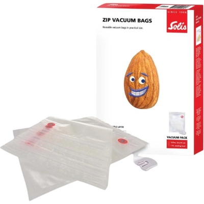 Solis Комплект вакуумни торби Solis - 10 броя, 26 x 35 cm, BPA Free (92269)