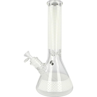 Super Heroes Skleněný bong Beaker White Cubes 35 cm