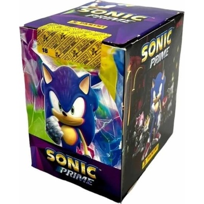 Panini Sonic Prime Collection Box samolepek 36 balíčků