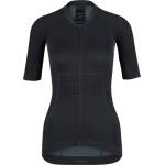 X-Bionic Дамска фланелка с къс ръкав за колоездене X-Bionic Women's Xceed Ride Jersey S/S Cycling jersey - X Black / Rhino Grey (156-2323-0213)