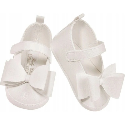 Christopher detské topánočky biele