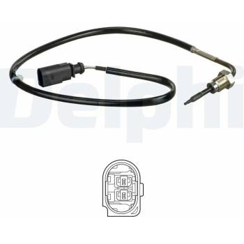 Čidlo teploty výfukových plynů DELPHI TS30156