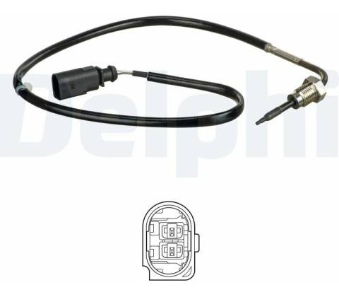 Čidlo teploty výfukových plynů DELPHI TS30156