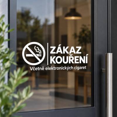Samolepka Zákaz kouření