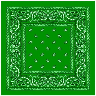 Blingstar bandana šátek green zelená B164