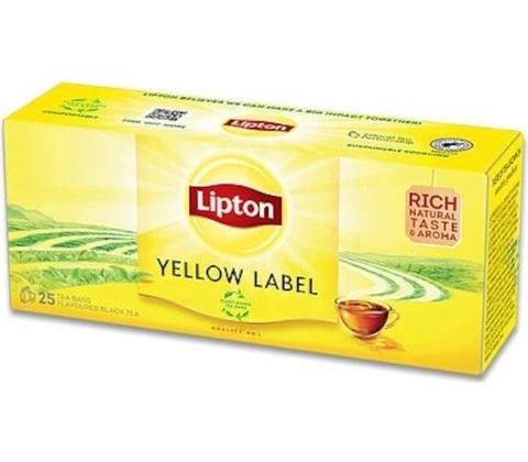 Lipton YELLOW LABEL 25 sáčkov