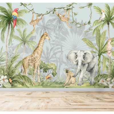 Decono Детски Фототапет Джунгла 3
