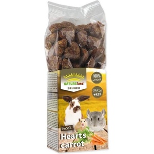 Nature Land Деликатес Nature Land Brunch сърца с морков 150g (905-12103)