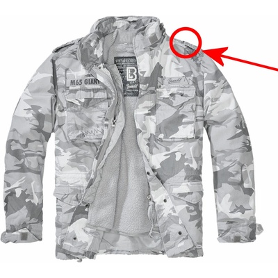 BRANDIT мъжко зимно яке brandit - m65 - С ДЕФЕКТ - my664