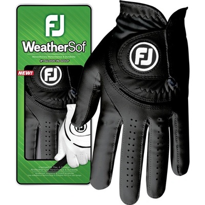 FootJoy WeatherSof Mens Golf Glove 24 černá Levá ML