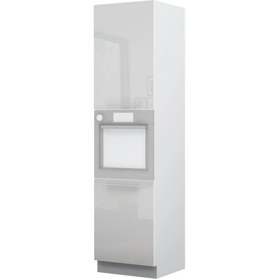 Висок шкаф за вграждане на фурна Riva K23-60-2KR/2