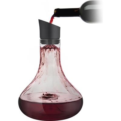 Blomus Karafa na víno skleněná kouřová alpha 2000 ml