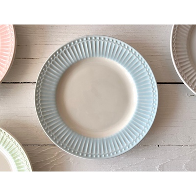 GreenGate Dezertní talířek Alice pale blue 17,5 cm
