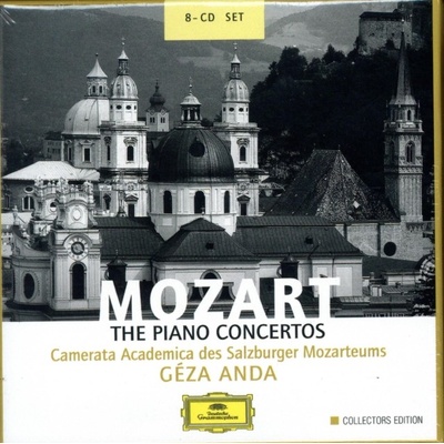ANDA GEZA - MOZART:PIANO CONCERTOS CD