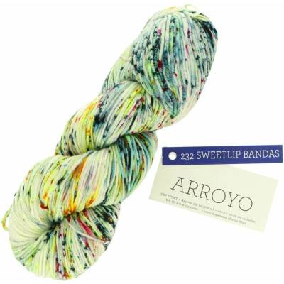 Malabrigo Arroyo 232 Sweetlip bandas mix farieb