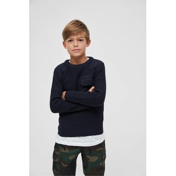 Urban Classics Detský pulóver Kids BW Pullover Navy