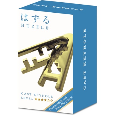 Eureka Mini Huzzle Cast Keyhole gold