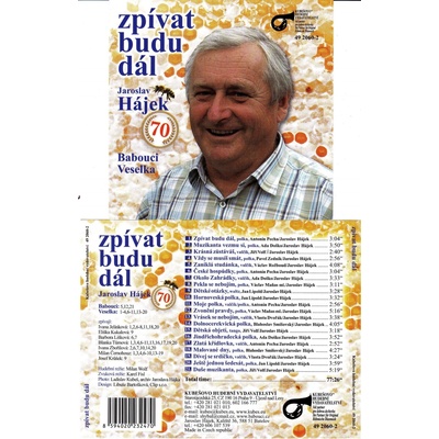 Veselka - Jaroslav Hájek 70 - Zpívat budu dál CD