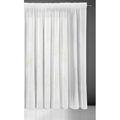 ZÁCLONA ANGELA NA PÁSKE 350X250 CM BIELA