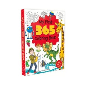 My First 365 Coloring Book: Jumbo Coloring Book for Kids (with Tear Out Sheets) | Wonder House Books (ISBN: 9789390183005)