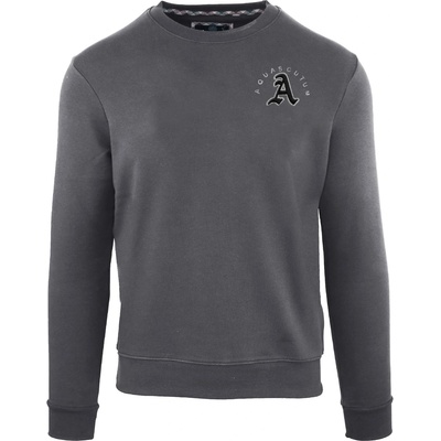 Aquascutum Блуза Aquascutum Men's Round Neck Crew Sweatshirt - Antracite