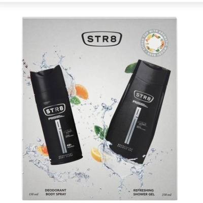 Str8 Rise deospray 150 ml + sprchový gél 250 ml darčeková sada