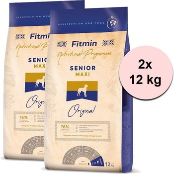 Fitmin dog maxi senior 2 x 12 kg
