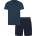 Lyle and Scott Пижама Lyle and Scott Men's Idris Pyjama Set - Dark Denim