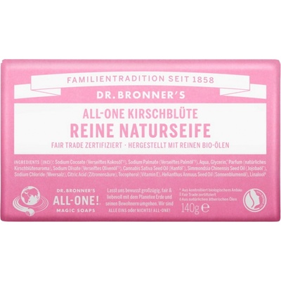 Dr. Bronner's mydlo z čerešňových kvetov 140 g