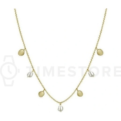 Rosefield Stylový pozlacený amber JMSPNG-J161