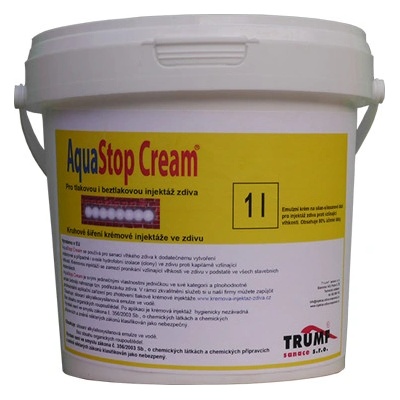 AquaStop Cream ® balenie plast. vedro 1 liter
