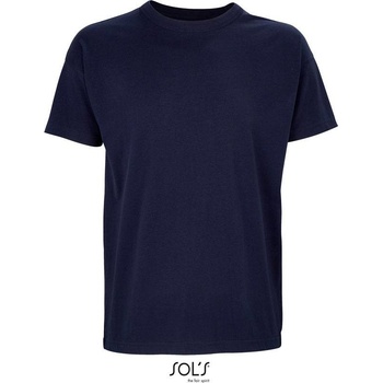 Sol's Boxy Men pánske oversize tričko modré f.n.