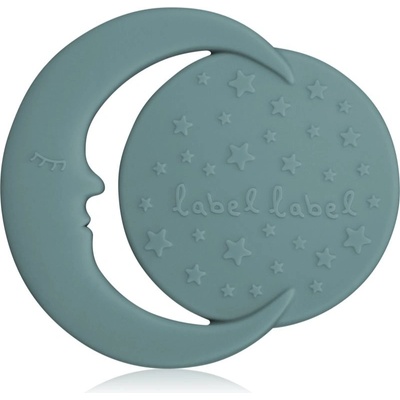 Label Label kousátko silikon Moon Blue
