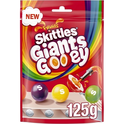 Skittles Giants Gooey Fruits 125 g