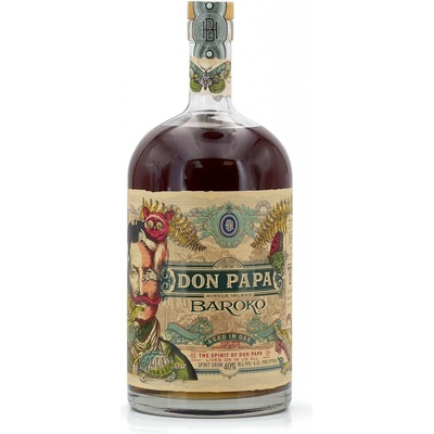 Don Papa 40% 4,5 l (čistá fľaša)