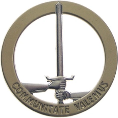 Bundeswehr Odznak BW na baret 1. NL/D CORPS kovový