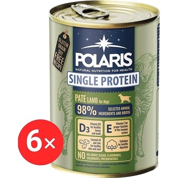 Polaris Single Protein Paté Jehněčí 6 x 400 g
