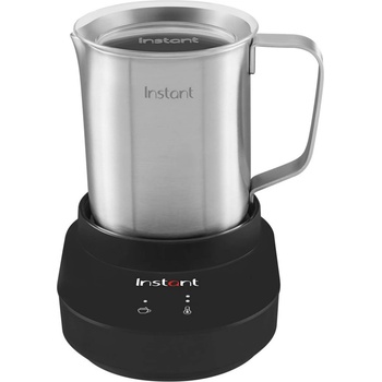 Instant Pot Уред за разпенване на мляко Instant Pot Frother Station 140345701EU, 600W, 500 мл, Тъчскрийн, Без BPA/PFOA/PTFE, 3 темп настройки, 3 нива на разпенване, Инокс/черен (140-3457-01-EU)