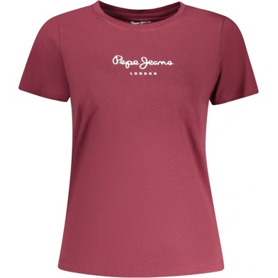 PEPE JEANS Дамска тениска с къс ръкав pepe jeans, Размер xs, Цвят Червено (pl505202newvirginia_ro296)