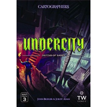 Thunderworks Games Cartographers Heroes Map Pack 3- Undercity